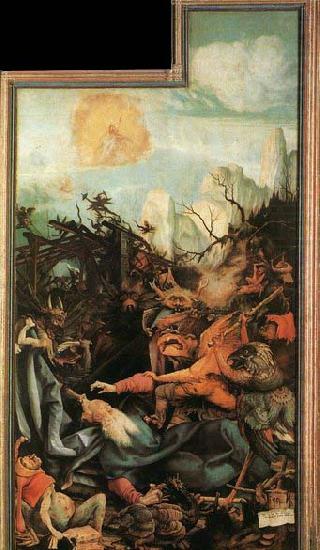 The Temptation of St Antony, Grunewald, Matthias